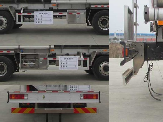 解放J6前四后八鋁合金油罐車圖片 解放J6前四后八鋁合金油罐車圖片